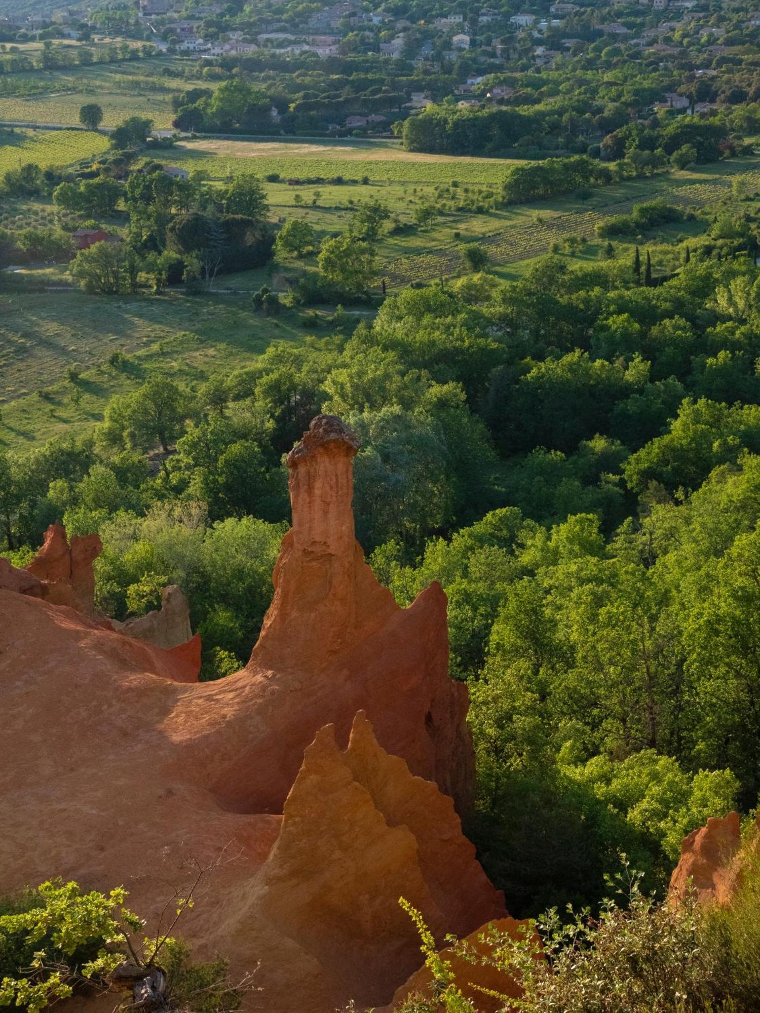 吕斯特勒Maison Au Colorado Provencal别墅 外观 照片